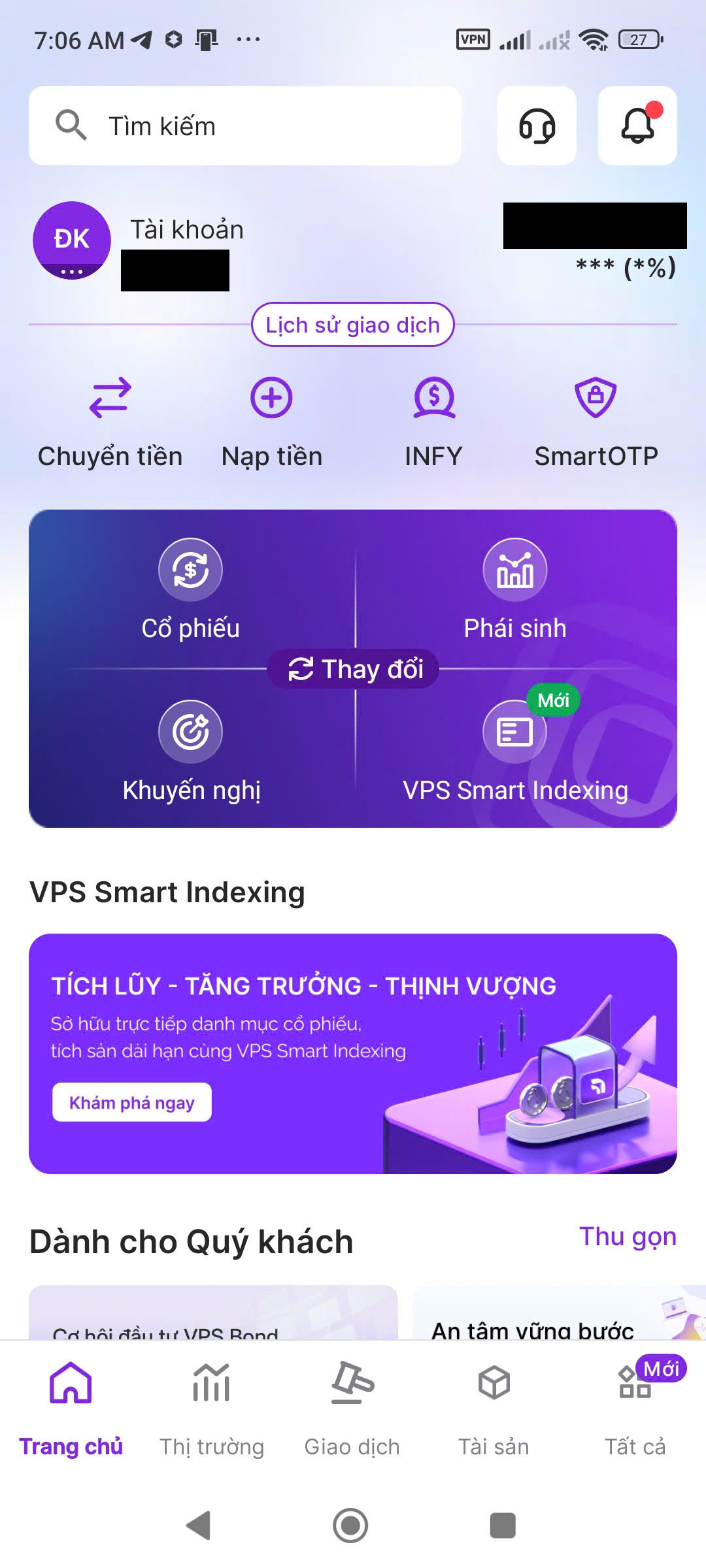 Đăng nhập app SmartOne